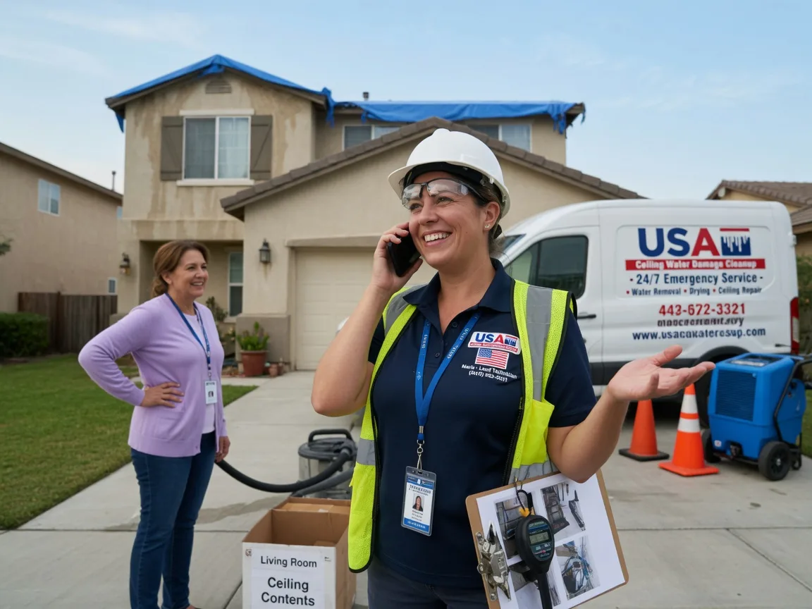 Ceiling Water Damage Restoration Oakman, AL FAQs